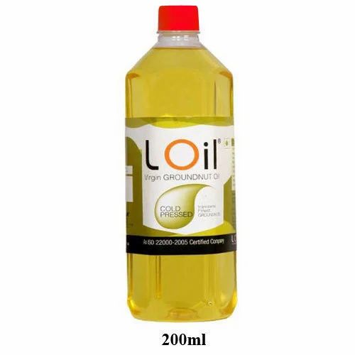 200ml Virgin Groundnut Oil, No Artificial Flavour