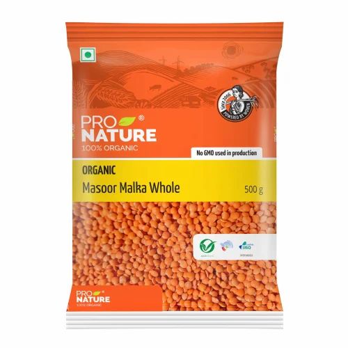 Pro Nature Masoor Malka (Whole) 500g