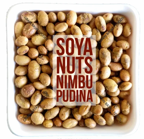 Nimbu Pudina Flavoured Roasted Soybean Nuts