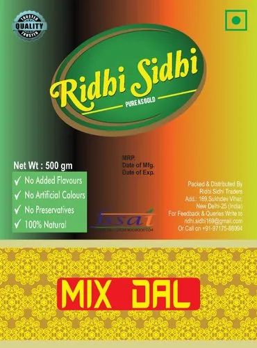 RIDHI SIDHI MIX DAAL, Pan India, Packaging Type: Packets