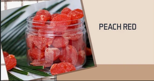 Dry Red Peach