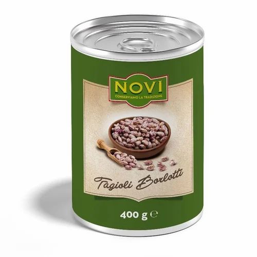 A Grade Tragio Barlotti 400g Novi Borlotti Beans, Packaging Type: Tin