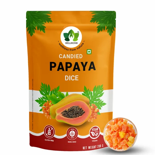 Wellmonk Candied Papaya Dice