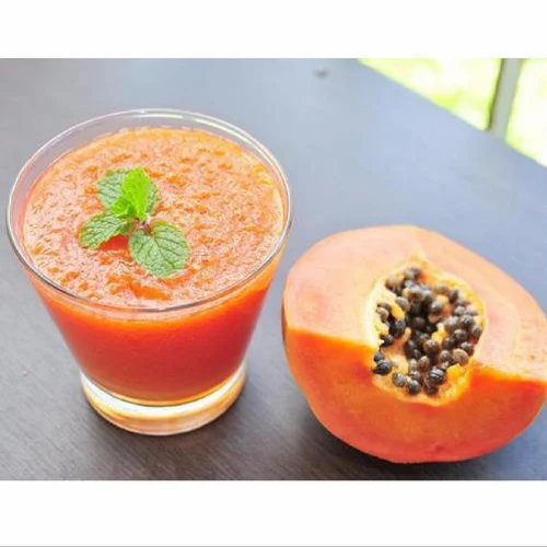 Red Papaya Pulp, Packaging Size: 200-300 ml