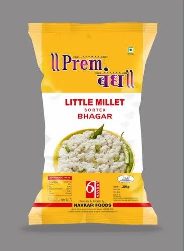 Little Bhagar Rice Little Millet, Grains, Packaging Size: 30 Kg