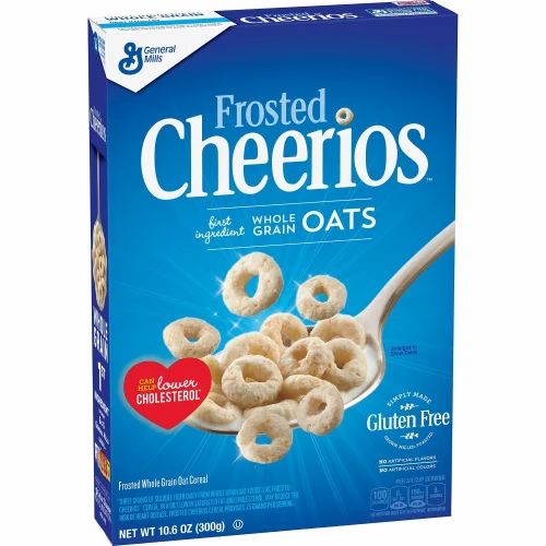 Rolled Oats Imported General Mills Cheerios Whole Grain Cereal, 500 g