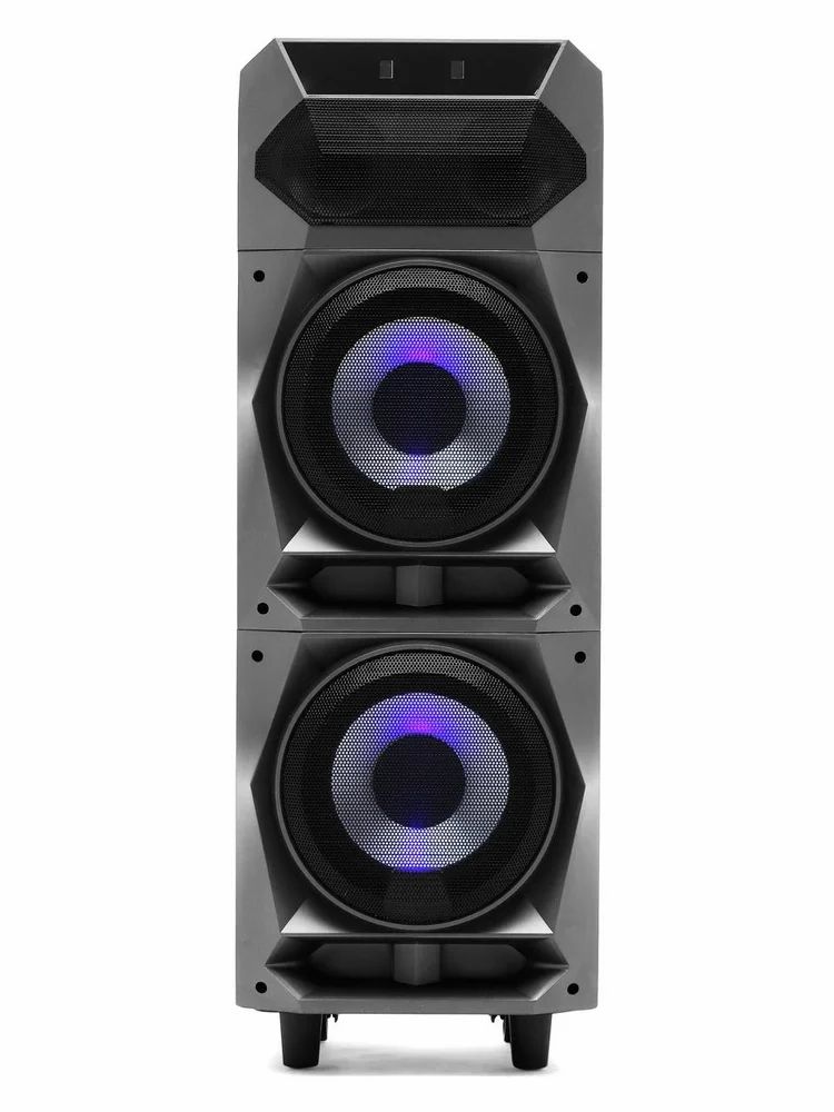 ABS Plastic Double 8 Trolley Speaker