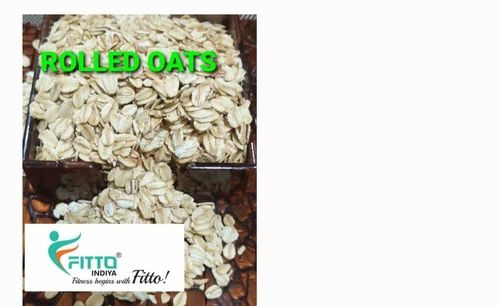 Indian Yellow Rolled Oats Flakes Jumbo Oats, Packaging Type: Plastic Bag, High in Protein