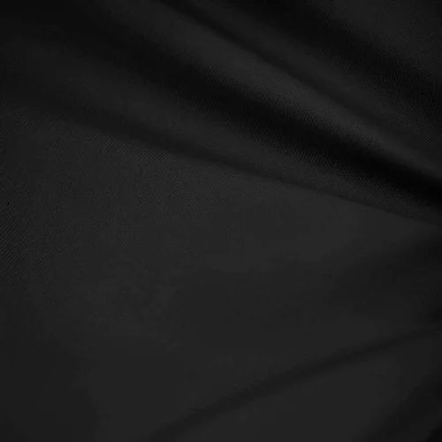 Black Cotton Fabric, Plain/Solids