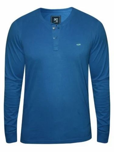 Cotton Men Full Sleeves T Shirt, GSM: 150 GSM