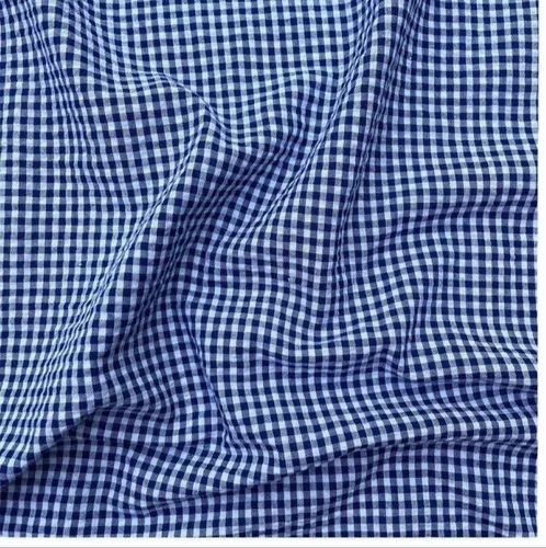 Small Checks Mens Cotton Check Shirts Fabric, Full Sleeves, Formal