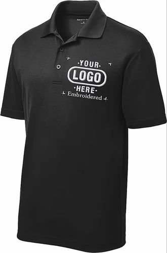 Logo Embroidered Collar Polo T Shirts