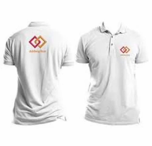 Cotton Corporate Custom Polo tshirt, Printed