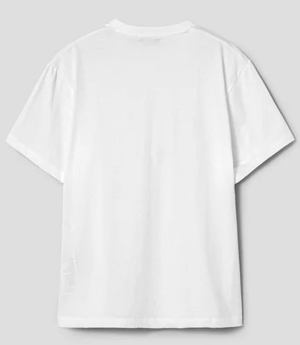 White Men Plain Cotton T Shirt, Round Neck