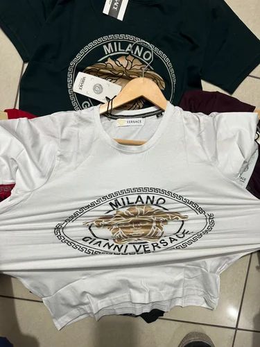 Cotton Versace Men's Printed T-Shirts