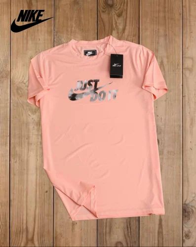 Polyester Mens Half Sleeve Printed T Shirt