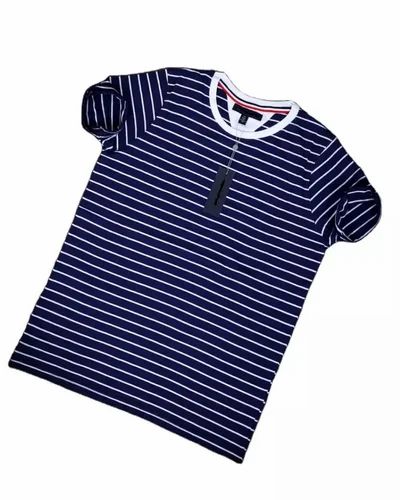 Cotton Striped T Shirts For Men