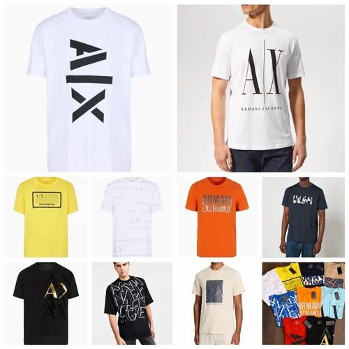 Armani Mens Cotton T Shirt