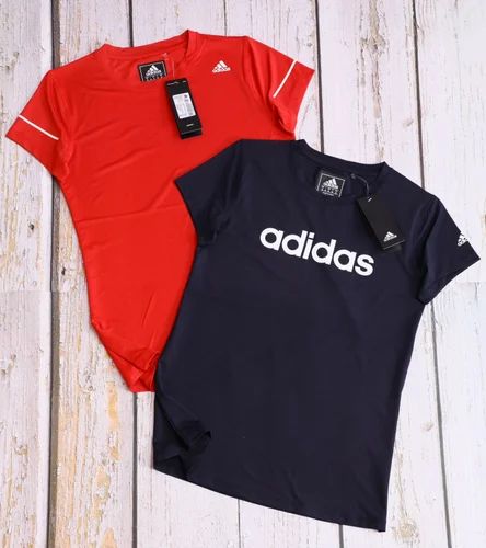 Half sleeves Adidas Sports T-Shirt For Woman