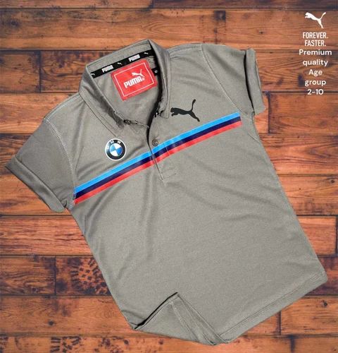 Kids Dry Fit Sports Polo Tshirt