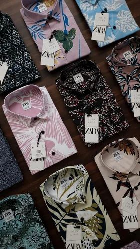 Digital Printed Casual Cotton Shirt