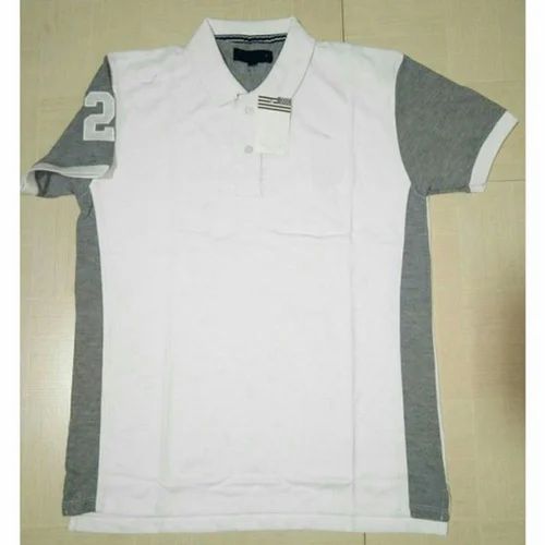 Cotton Mens Collar Polo T Shirts