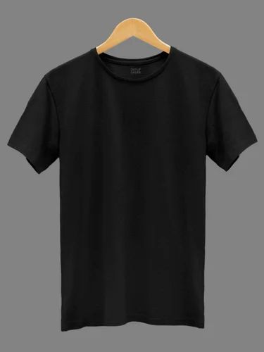 Cotton Men Plain T-Shirts