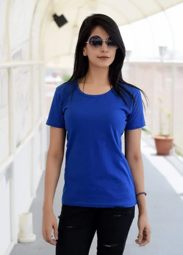 Ladies Round Neck T Shirt