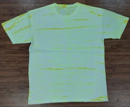 Printed Round Neck Men's Fancy T Shirts