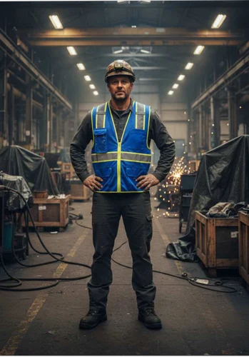 Reflective Safety Vest Jacket