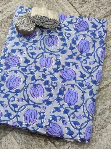 Hand Block Print Printed Cotton Fabric