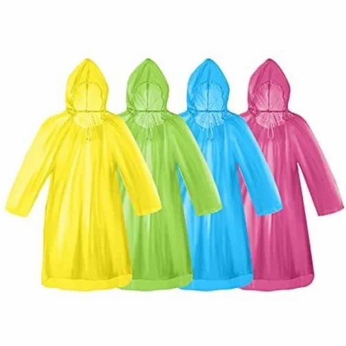 Unisex Plastic Raincoat Manufacturer