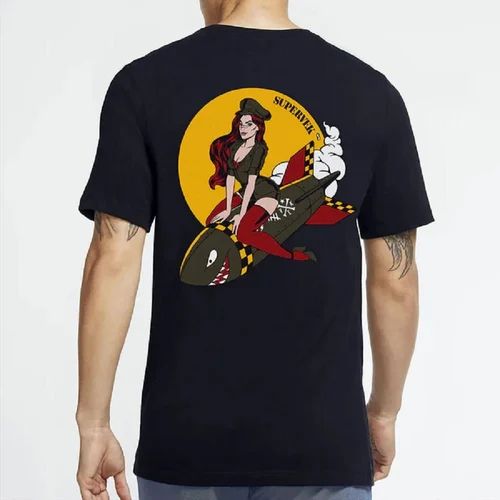 Cotton Screen Printed T Shirt