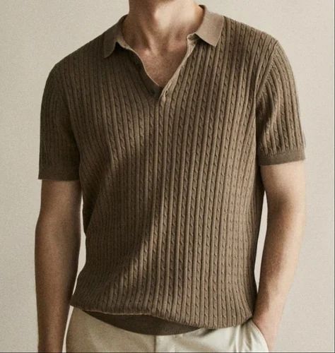 Plain Mens Cotton Polo T Shirts