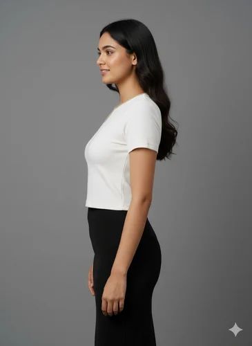 Ladies Crop T Shirt
