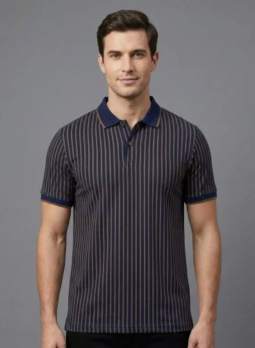 Mens Polo Shirt, Fabric: PC Cotton, 220 GSM