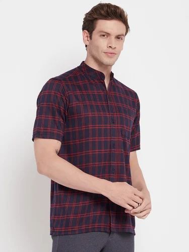 Plain Men Cotton Shirts, Casual