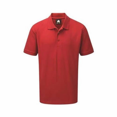 Collar Neck Half Sleeves Eagle Premium Polo T Shirt
