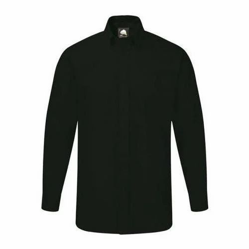 Casual Wear Plain Classic Oxford Full Sleeves Shirt, Size: Large and Medium