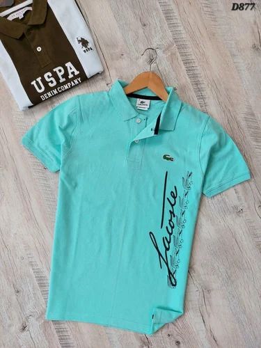Cotton Mens Polo T Shirt