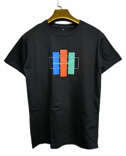 100% Cotton Men Round Neck T Shirt, GSM: 200 GSM, 220