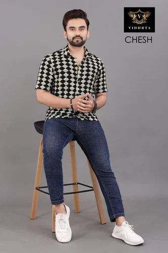 Stripes Men Premium Cotton Shirt