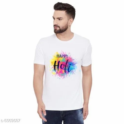 PC Mens Holi T Shirt
