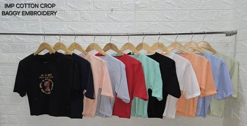 Half Sleeve Oversize T Shirt Womens