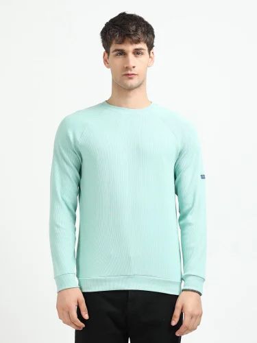 M2303 Ragalan Full Sleeve Mens Aqua T Shirt