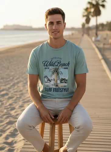 Round Neck Cotton Men Printed T Shirt, GSM: 180 GSM