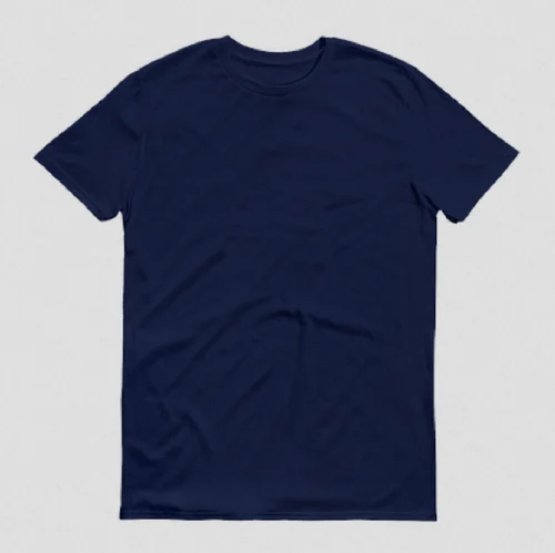 Round Neck Cotton Half Sleeve Men T Shirt