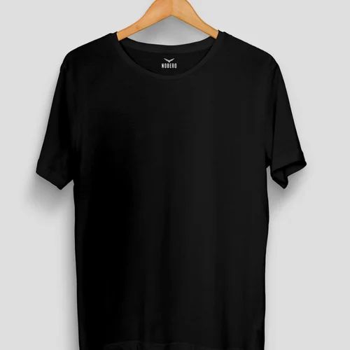 Round Neck Plain T Shirt For Men, 180 GSM