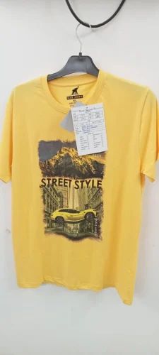 Cotton Round Neck Printed T Shirt