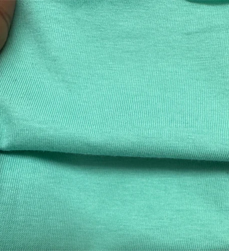 Sea Green Cotton Single Jersey Fabric